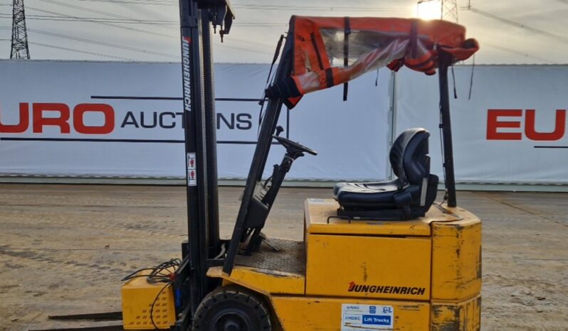 Jungheinrich CB1500 Forklifts For Auction: Leeds -27th, 28th, 29th, 30th November 24 @ 8:00am full