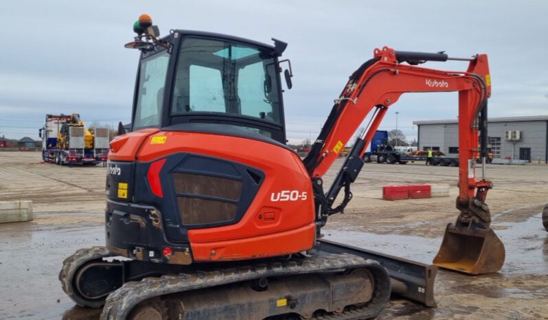 2022 Kubota U50-5 Mini Excavators For Auction: Leeds -27th, 28th, 29th, 30th November 24 @ 8:00am full