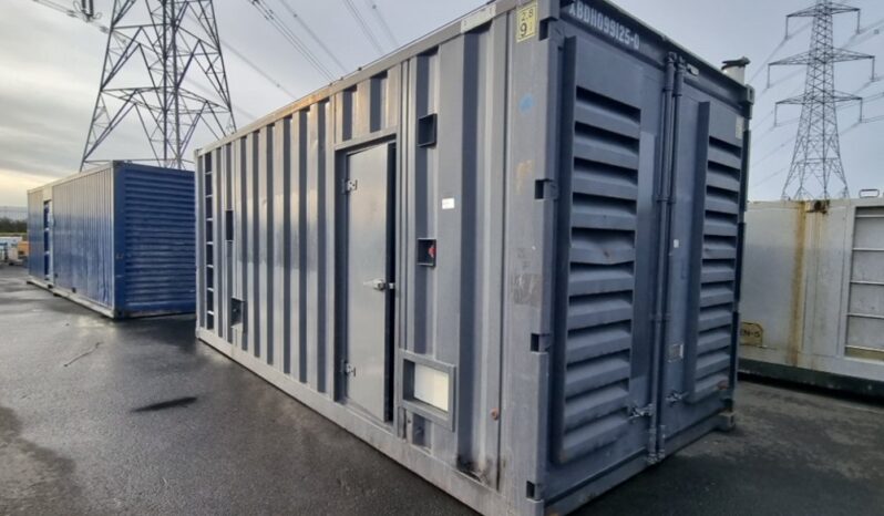 Cummins 1400kVA Containerised Generator, V16 Engine Generators For Auction: Leeds -27th, 28th, 29th, 30th November 24 @ 8:00am