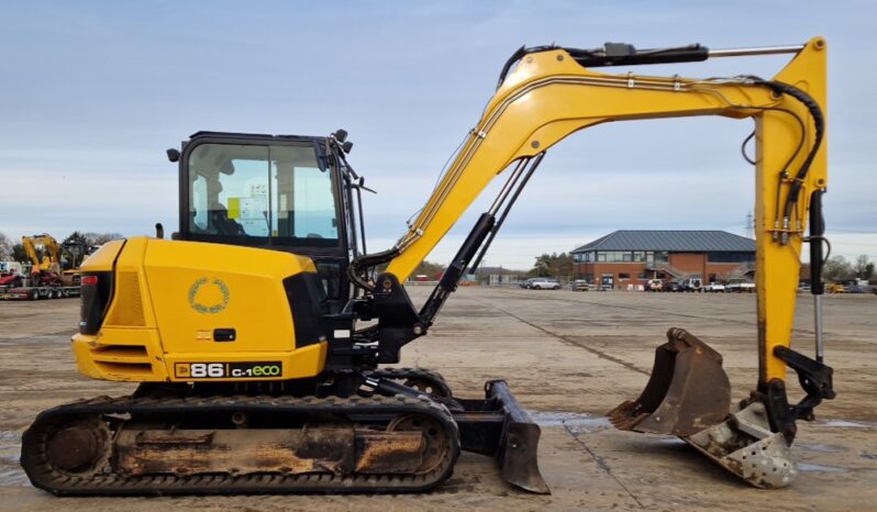 2018 JCB 86C-1 6 Ton+ Excavators For Auction: Leeds -27th, 28th, 29th, 30th November 24 @ 8:00am full