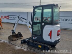 2019 Bobcat E17 Mini Excavators For Auction: Leeds -27th, 28th, 29th, 30th November 24 @ 8:00am full