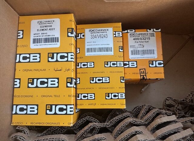 NEW GENUINE JCB PARTS 500 HOURS SERVICE KIT JCB G45QS full