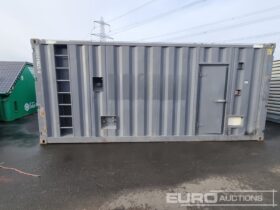 Cummins 1400kVA Containerised Generator, V16 Engine Generators For Auction: Leeds -27th, 28th, 29th, 30th November 24 @ 8:00am full