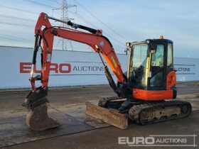 2018 Kubota U48-4 Mini Excavators For Auction: Leeds -27th, 28th, 29th, 30th November 24 @ 8:00am