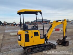 2021 JCB 16C-1 Mini Excavators For Auction: Leeds -27th, 28th, 29th, 30th November 24 @ 8:00am full