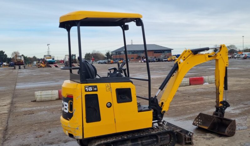 2021 JCB 16C-1 Mini Excavators For Auction: Leeds -27th, 28th, 29th, 30th November 24 @ 8:00am full