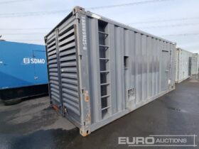 Cummins 1400kVA Containerised Generator, V16 Engine Generators For Auction: Leeds -27th, 28th, 29th, 30th November 24 @ 8:00am full