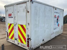 Ajc trailers Single Axle Groundhog Welfare Unit, 3.75kVA, Canteen, Generator, Toilet, Drying Room Containers For Auction: Leeds -27th, 28th, 29th, 30th November 24 @ 8:00am full