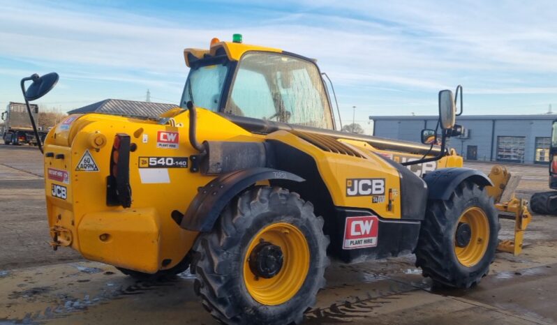 2017 JCB 540-140 Hi Viz Telehandlers For Auction: Leeds -27th, 28th, 29th, 30th November 24 @ 8:00am full