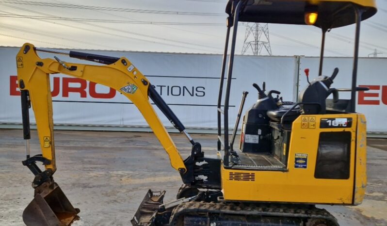 2021 JCB 16C-1 Mini Excavators For Auction: Leeds -27th, 28th, 29th, 30th November 24 @ 8:00am full