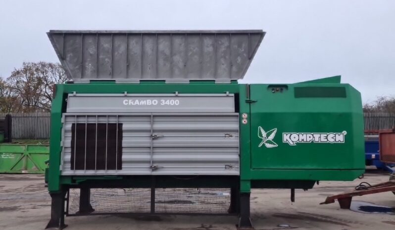 Komptech Crambo Shredders For Auction: Leeds -27th, 28th, 29th, 30th November 24 @ 8:00am full