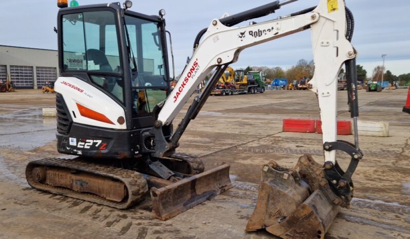 2019 Bobcat E27Z Mini Excavators For Auction: Leeds -27th, 28th, 29th, 30th November 24 @ 8:00am full