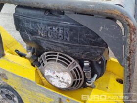 Wacker Neuson Diesel Compaction Plate Asphalt / Concrete Equipment For Auction: Leeds -27th, 28th, 29th, 30th November 24 @ 8:00am full