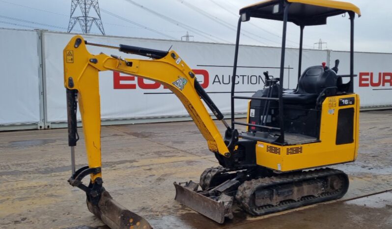 2021 JCB 16C-1 Mini Excavators For Auction: Leeds -27th, 28th, 29th, 30th November 24 @ 8:00am