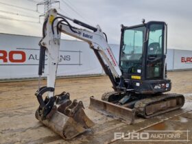 2019 Bobcat E27Z Mini Excavators For Auction: Leeds -27th, 28th, 29th, 30th November 24 @ 8:00am