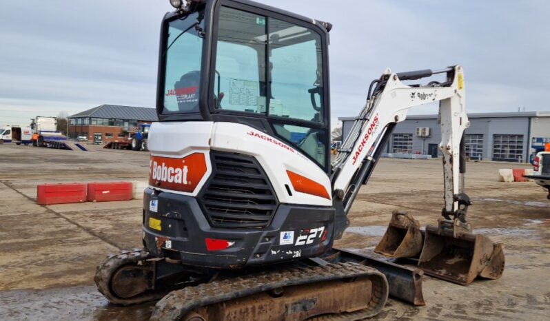 2019 Bobcat E27Z Mini Excavators For Auction: Leeds -27th, 28th, 29th, 30th November 24 @ 8:00am full