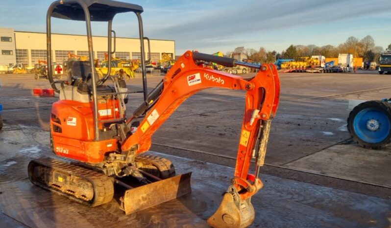 2016 Kubota U17-3A Mini Excavators For Auction: Leeds -27th, 28th, 29th, 30th November 24 @ 8:00am full