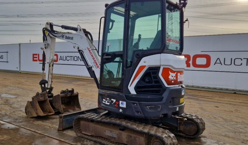 2019 Bobcat E27Z Mini Excavators For Auction: Leeds -27th, 28th, 29th, 30th November 24 @ 8:00am full