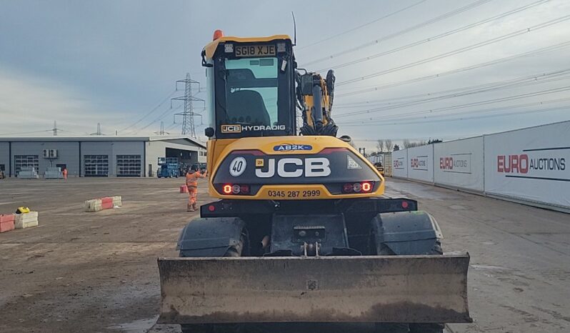 2018 JCB HD110WT Wheeled Excavators For Auction: Leeds -27th, 28th, 29th, 30th November 24 @ 8:00am full