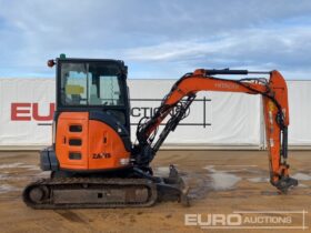 2018 Hitachi ZX38U-5A CLR Mini Excavators For Auction: Dromore – 6th & 7th December 2024 @ 9:00am For Auction on 2024-12-7 full