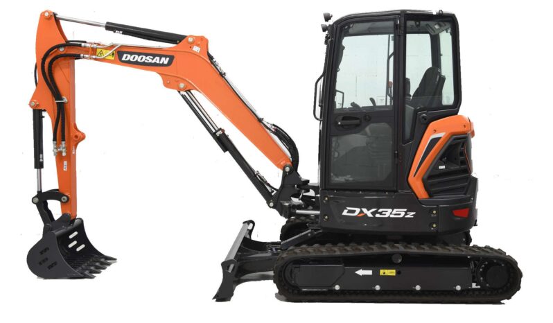 New 2024 Develon DX35Z Mini Excavators full