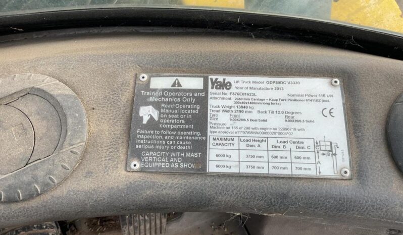 2013 Yale 8 Ton Forklifts for Sale full