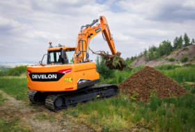 New 2024 Develon DX140LC-7 Tracked Excavators full