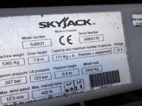 SKYJACK SJ8831 full