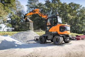 New 2024 Develon DX100W-7 Wheeled Excavators full