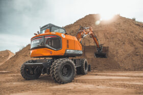 New 2024 Develon DX100W-7 Wheeled Excavators full