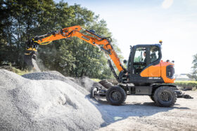 New 2024 Develon DX100W-7 Wheeled Excavators full