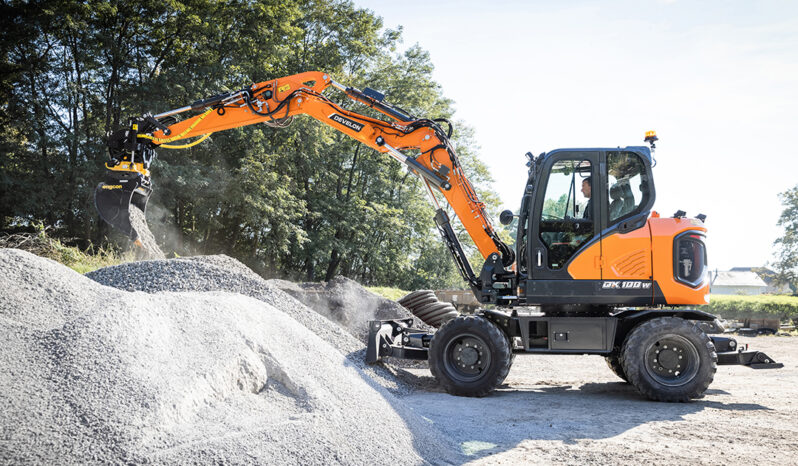 New 2024 Develon DX100W-7 Wheeled Excavators full