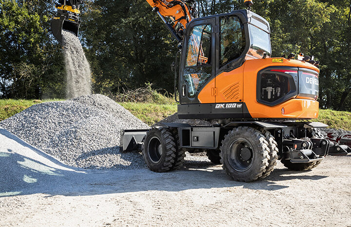 New 2024 Develon DX100W-7 Wheeled Excavators full