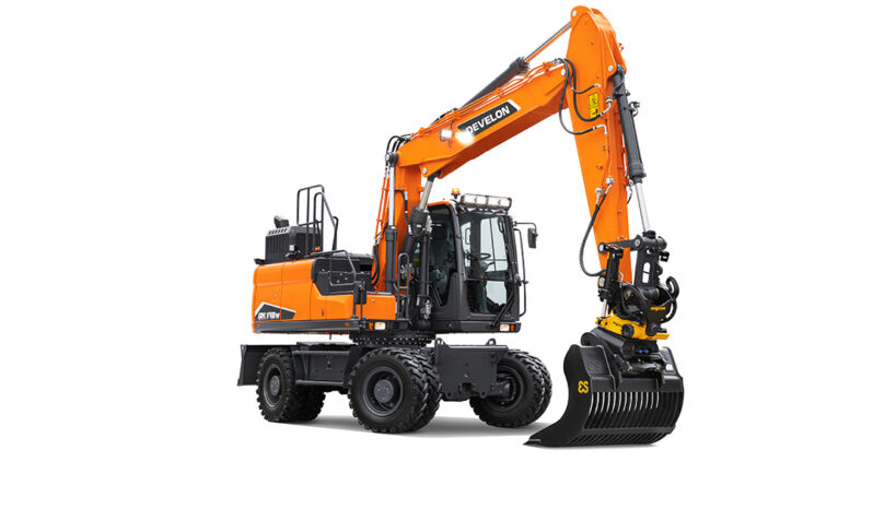 New 2024 Develon DX170W-7 Wheeled Excavators full