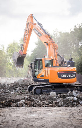 New 2024 Develon DX235LCR-7 Tracked Excavators full