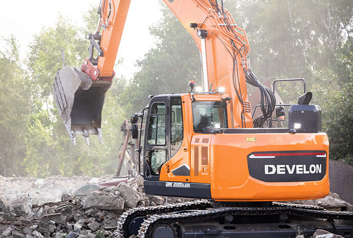 New 2024 Develon DX235LCR-7 Tracked Excavators full