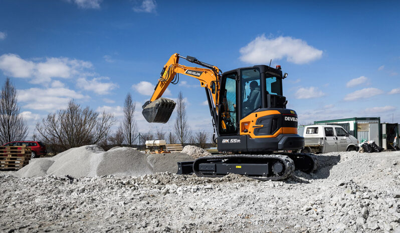 New 2024 Develon DX55R Mini Excavators