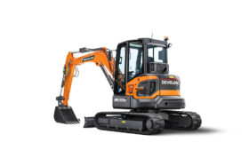 New 2024 Develon DX55R Mini Excavators full