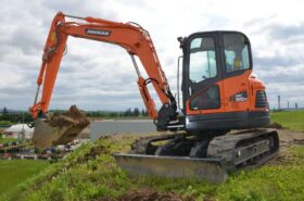 New 2024 Develon DX85R-3 Tracked Excavators full