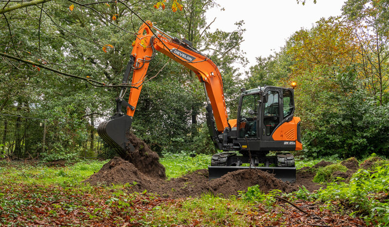 New 2024 Develon DX85R-7 Tracked Excavators