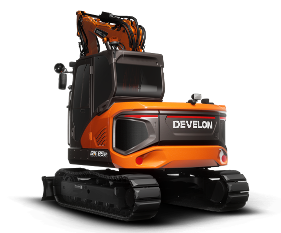 New 2024 Develon DX85R-7 Tracked Excavators full