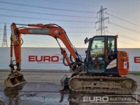 2020 Hitachi ZX85USB-6 6 Ton+ Excavators For Auction: Leeds -27th, 28th, 29th, 30th November 24 @ 8:00am full