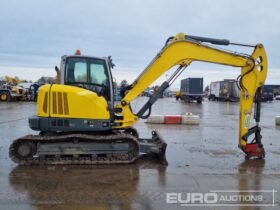 2021 Wacker Neuson EZ80 6 Ton+ Excavators For Auction: Leeds -27th, 28th, 29th, 30th November 24 @ 8:00am full