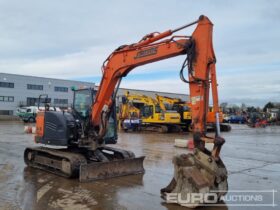 2018 Hitachi ZX85USB-5A 6 Ton+ Excavators For Auction: Leeds -27th, 28th, 29th, 30th November 24 @ 8:00am full