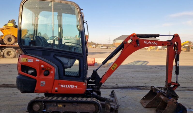 2016 Kubota KX016-4 Mini Excavators For Auction: Leeds -27th, 28th, 29th, 30th November 24 @ 8:00am full