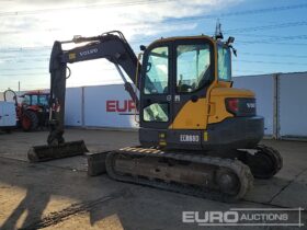 2015 Volvo ECR88D 6 Ton+ Excavators For Auction: Leeds -27th, 28th, 29th, 30th November 24 @ 8:00am full