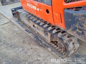 2019 Kubota KX018-4 Mini Excavators For Auction: Leeds -27th, 28th, 29th, 30th November 24 @ 8:00am full