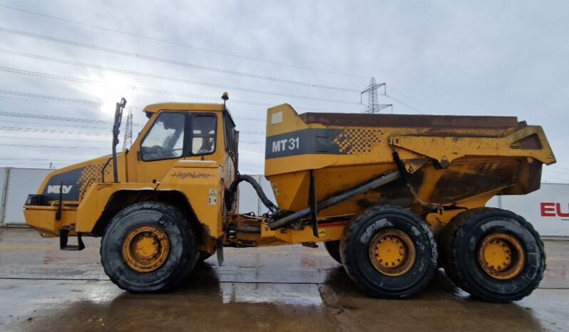 Moxy MT31 Articulated Dumptrucks For Auction: Leeds -27th, 28th, 29th, 30th November 24 @ 8:00am full