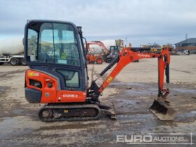 2017 Kubota KX016-4 Mini Excavators For Auction: Leeds -27th, 28th, 29th, 30th November 24 @ 8:00am full