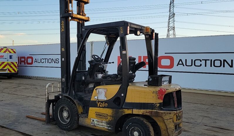 2013 Yale GDP35VX Forklifts For Auction: Leeds -27th, 28th, 29th, 30th November 24 @ 8:00am full